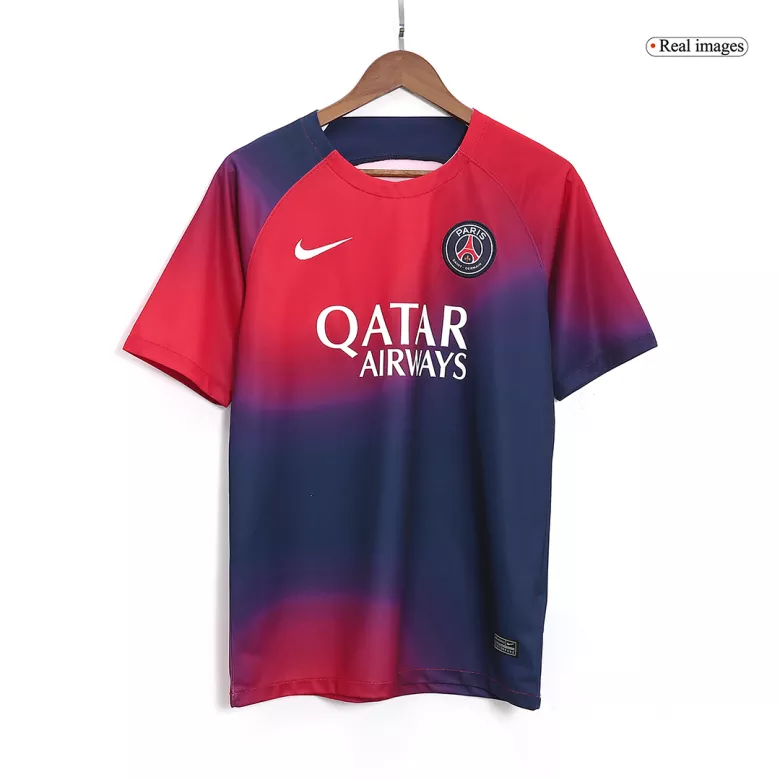 Men's PSG Pre-Match Soccer Jersey Shirt 2023/24 - Fan Version - Pro Jersey Shop