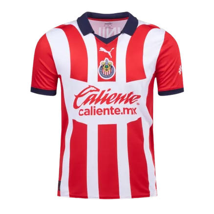 Men's Chivas Home Soccer Jersey Shirt 2023/24 - Fan Version - Pro Jersey Shop
