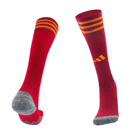Kids Roma Home Soccer Socks 2023/24 - Pro Jersey Shop