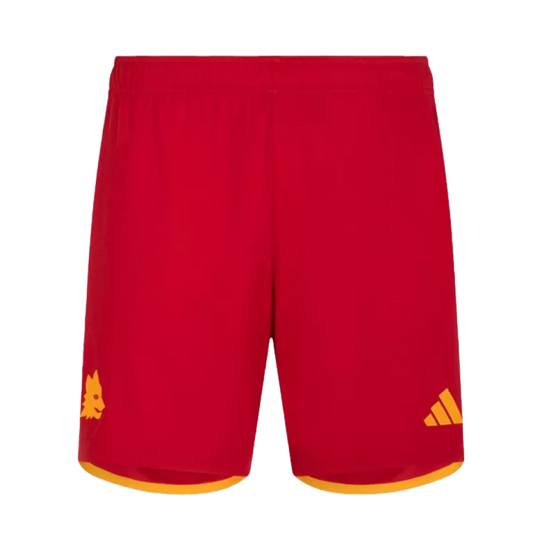 Men's Roma Home Soccer Jersey Kit (Jersey+Shorts) 2023/24 - Fan Version - Pro Jersey Shop