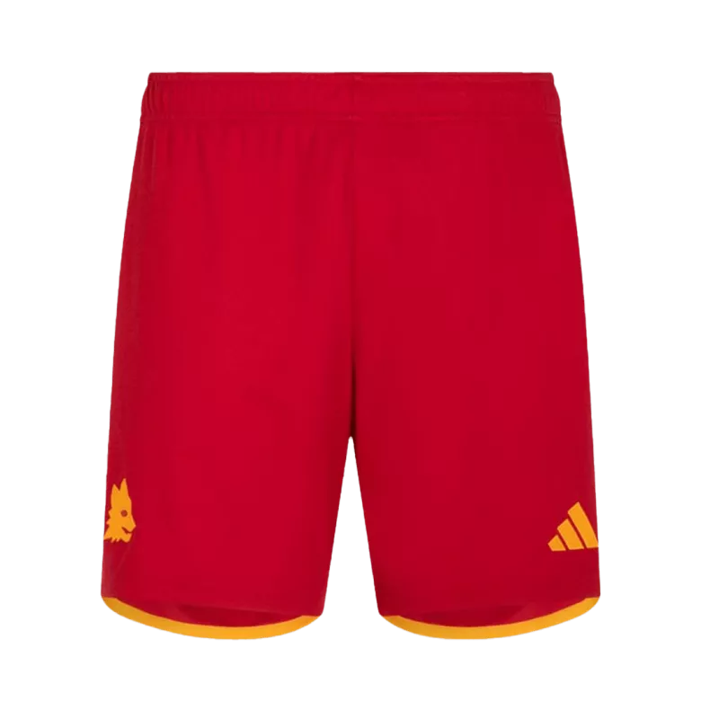 Men's Roma Home Soccer Shorts 2023/24 - Pro Jersey Shop