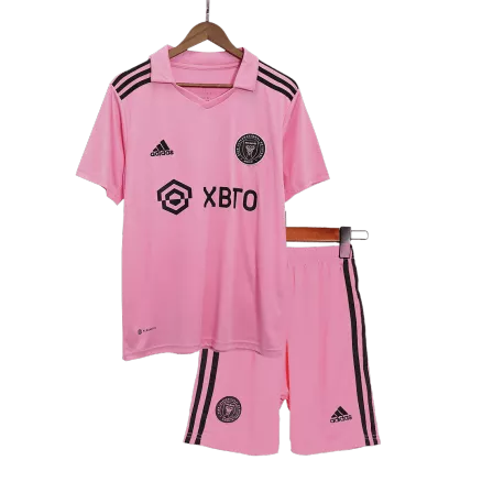 Men's Inter Miami CF Home Soccer Jersey Kit (Jersey+Shorts) 2022 - Fan Version - Pro Jersey Shop