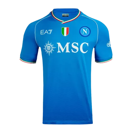 Men's Replica Napoli Home Soccer Jersey Shirt 2023/24 - Pro Jersey Shop