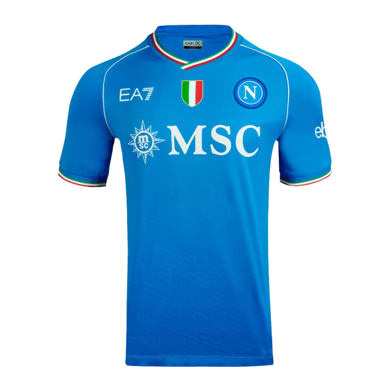 Men's Replica Napoli Home Soccer Jersey Shirt 2023/24