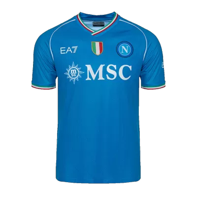 Men's Napoli Home Soccer Jersey Shirt 2023/24 - Fan Version - Pro Jersey Shop