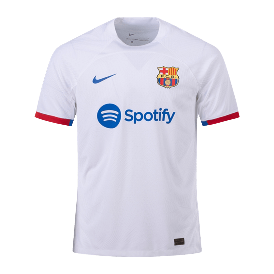 Nike Barcelona Xavi Away Jersey w/ La Liga Patch 22/23 (Club Gold) Size S