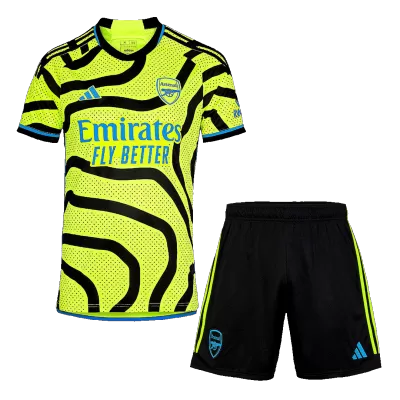 Men's Arsenal Away Soccer Jersey Kit (Jersey+Shorts) 2023/24 - Fan Version - Pro Jersey Shop