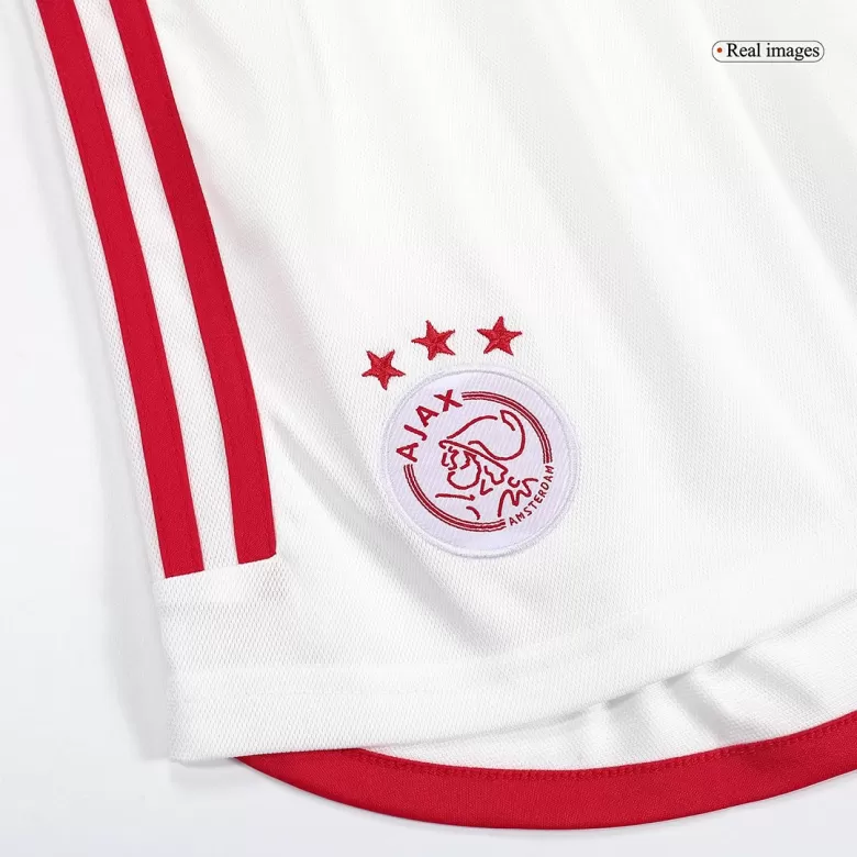 Men's Ajax Home Soccer Shorts 2023/24 - Pro Jersey Shop