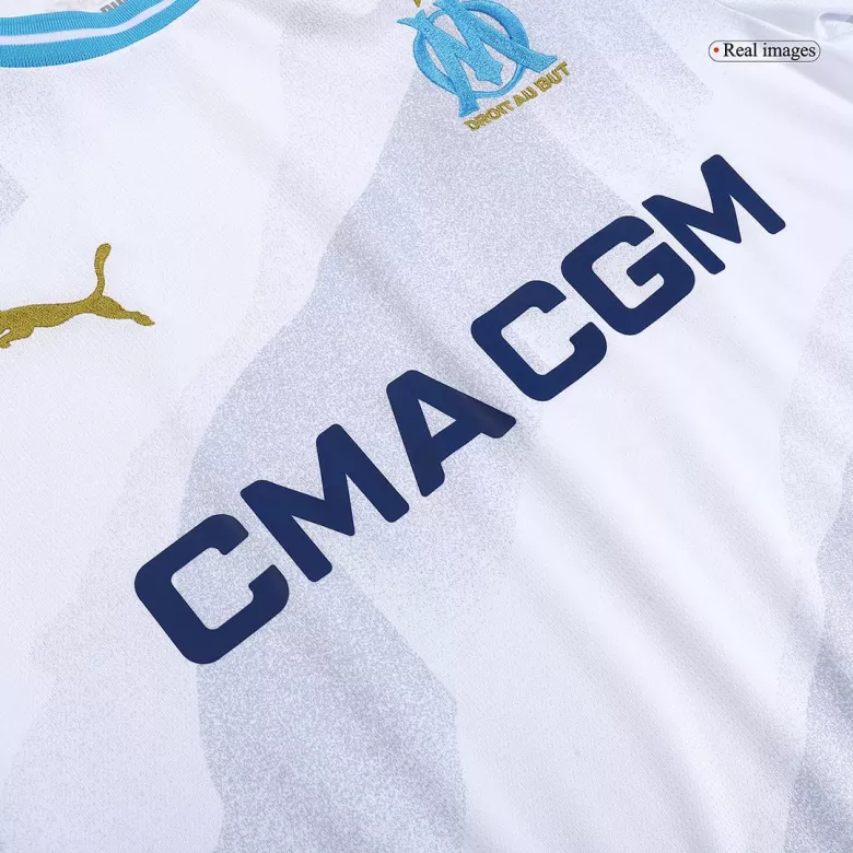 Men's RENAN LODI #12 Marseille Home Soccer Jersey Shirt 2023/24 - Fan Version - Pro Jersey Shop