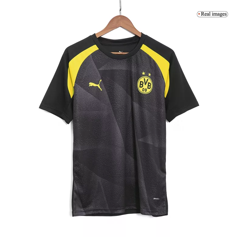 Men's Borussia Dortmund Pre-Match Soccer Jersey Shirt 2023/24 - Fan Version - Pro Jersey Shop