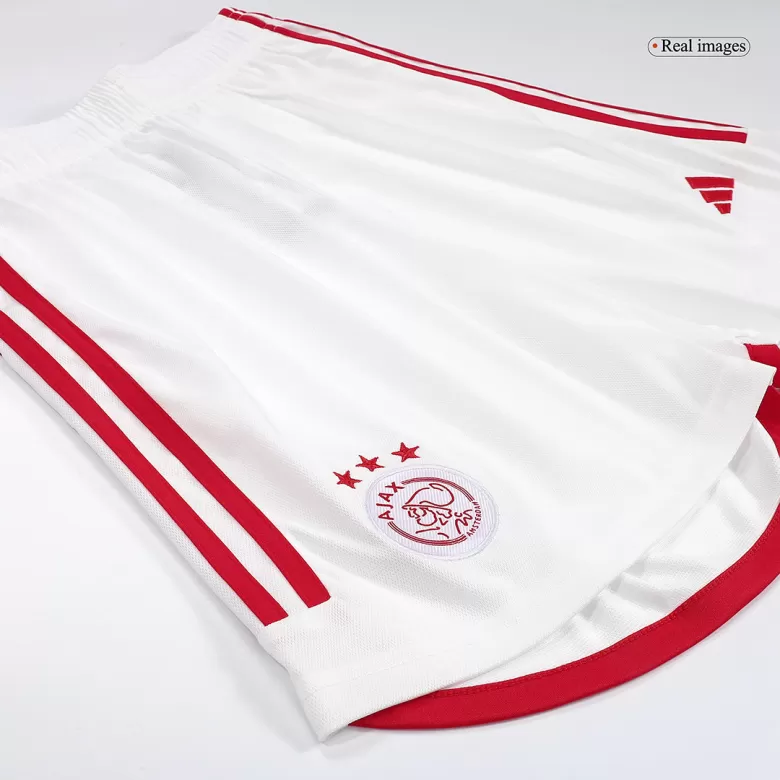 Men's Ajax Home Soccer Shorts 2023/24 - Pro Jersey Shop