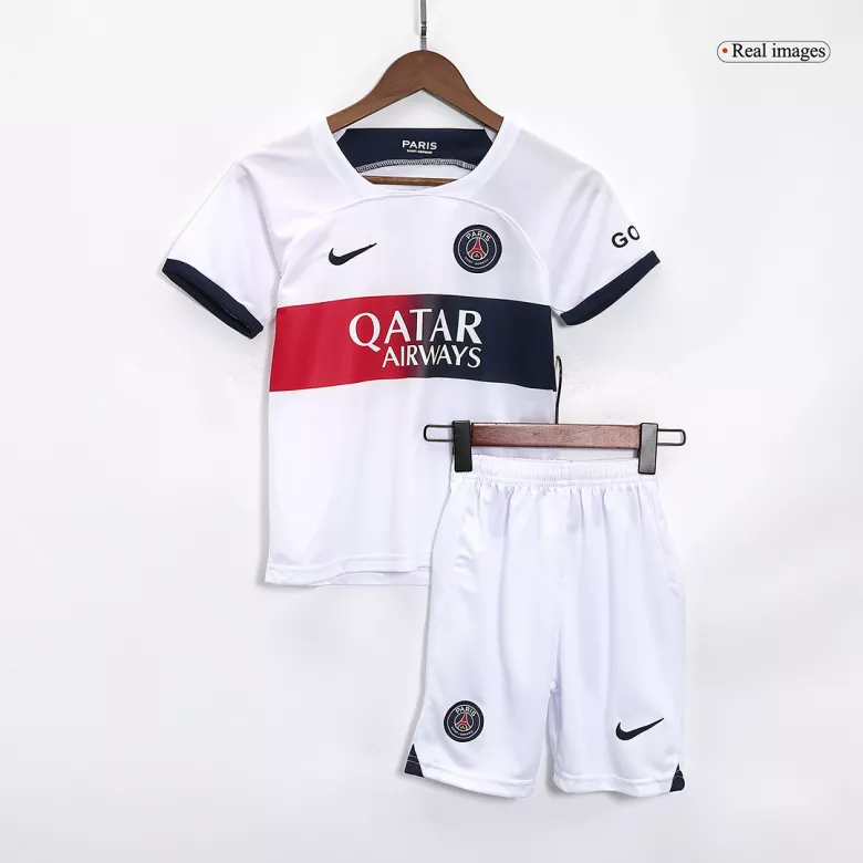 Kids PSG Away Soccer Jersey Kit (Jersey+Shorts) 2023/24 - Pro Jersey Shop