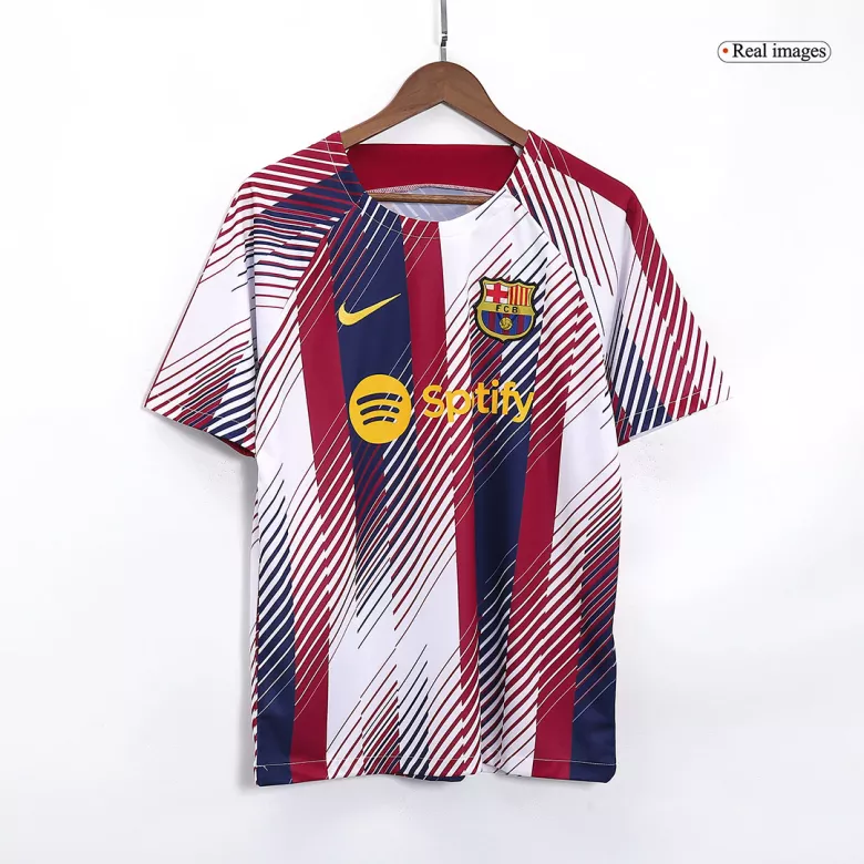 Men's Barcelona Pre-Match Soccer Jersey Shirt 2023/24 - Fan Version - Pro Jersey Shop