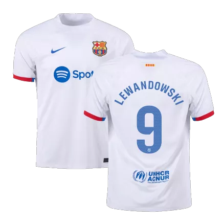 Men's LEWANDOWSKI #9 Barcelona Away Soccer Jersey Shirt 2023/24 - Fan Version - Pro Jersey Shop