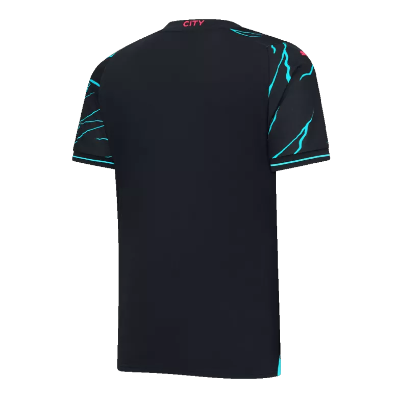 Men's J.ALVAREZ #19 Manchester City Third Away Soccer Jersey Shirt 2023/24 - Fan Version - Pro Jersey Shop