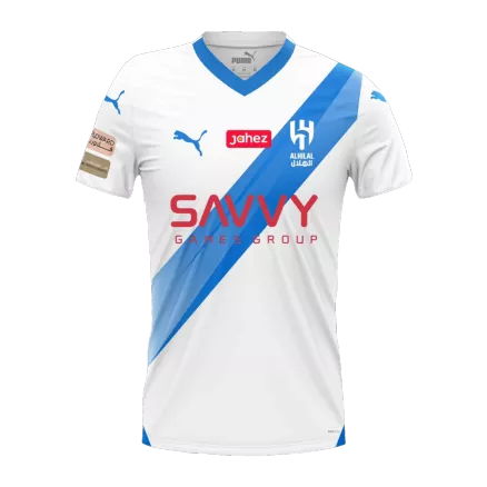 Men's Replica Al Hilal SFC Away Soccer Jersey Shirt 2023/24 - Pro Jersey Shop