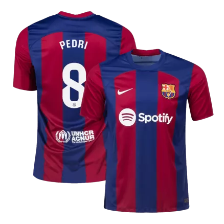 Men's PEDRI #8 Barcelona Home Soccer Jersey Shirt 2023/24 - Fan Version - Pro Jersey Shop