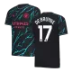 Men's Replica DE BRUYNE #17 Manchester City Third Away Soccer Jersey Shirt 2023/24 - Pro Jersey Shop