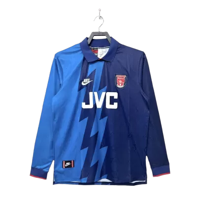 Men's Retro 1995/96 Arsenal Away Long Sleeves Soccer Jersey Shirt - Fan Version - Pro Jersey Shop