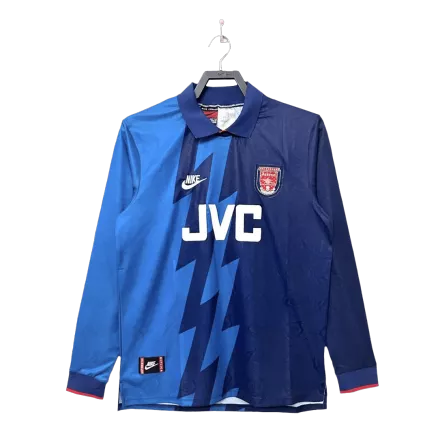 Men's Retro 1995/96 Arsenal Away Long Sleeves Soccer Jersey Shirt - Fan Version - Pro Jersey Shop