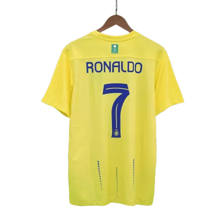 Men's Replica RONALDO #7 Al Nassr Home Soccer Jersey Shirt 2023/24 - Pro Jersey Shop