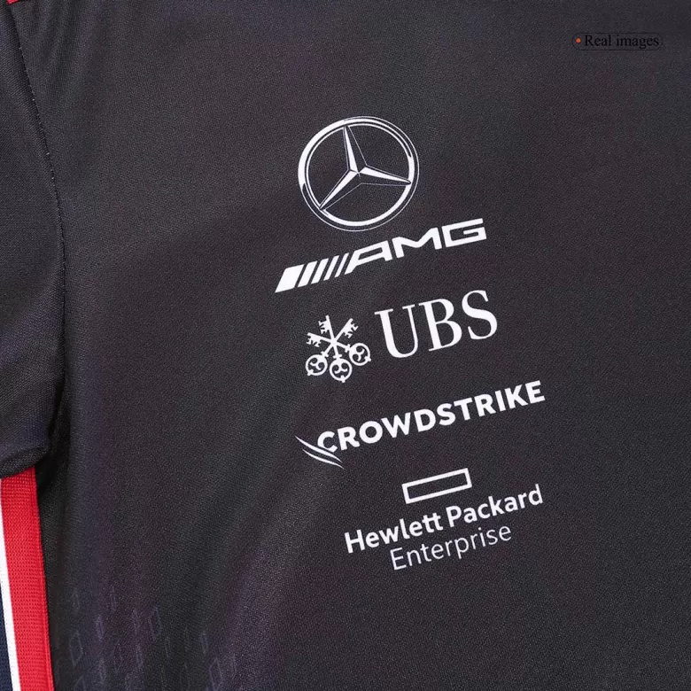 Men's Mercedes AMG Petronas F1 Racing Team T-Shirt - Black 2023 - Pro Jersey Shop