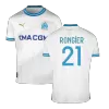 Men's RONGIER #21 Marseille Home Soccer Jersey Shirt 2023/24 - Fan Version - Pro Jersey Shop