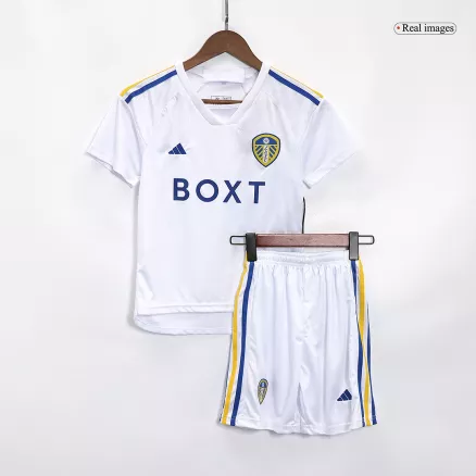Kids Leeds United Home Soccer Jersey Kit (Jersey+Shorts) 2023/24 - Pro Jersey Shop