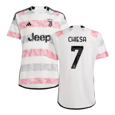 Men's CHIESA #7 Juventus Away Soccer Jersey Shirt 2023/24 - Fan Version - Pro Jersey Shop