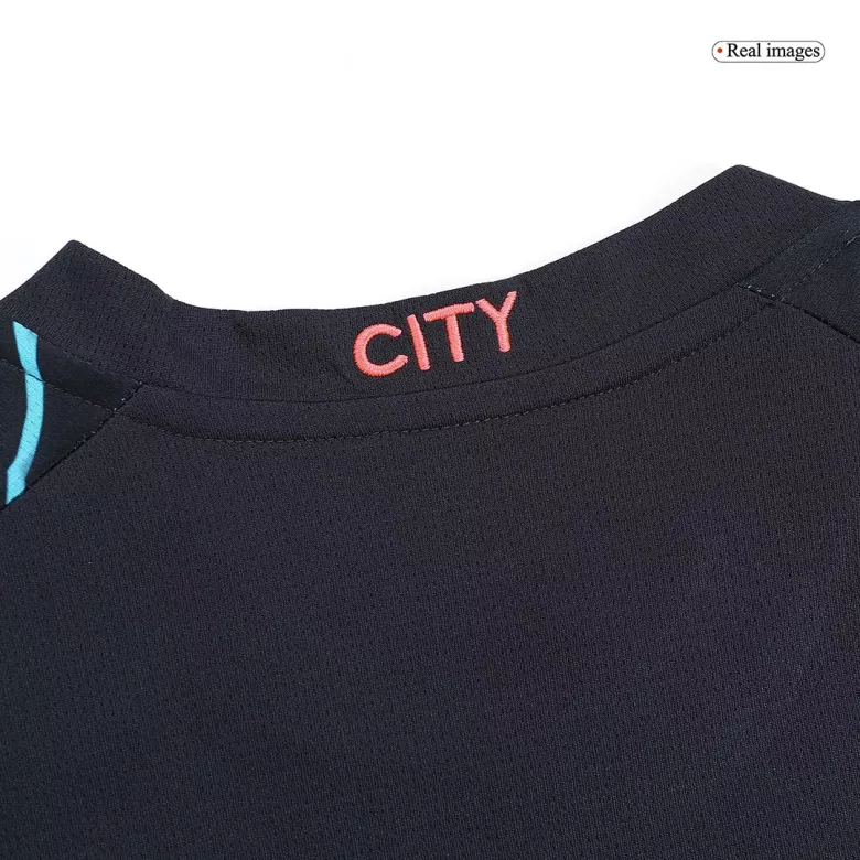 Men's Manchester City Third Away Soccer Jersey Kit (Jersey+Shorts) 2023/24 - Fan Version - Pro Jersey Shop