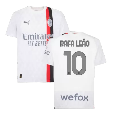 Men's RAFA LEÃO #10 AC Milan Away Soccer Jersey Shirt 2023/24 - Fan Version - Pro Jersey Shop