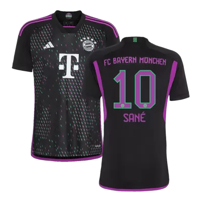 Men's SANÉ #10 Bayern Munich Away Soccer Jersey Shirt 2023/24 - Fan Version - Pro Jersey Shop