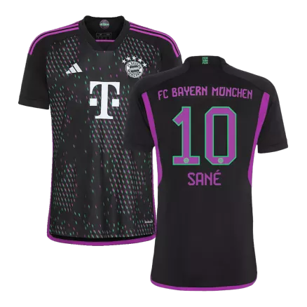 Men's Replica SANÉ #10 Bayern Munich Away Soccer Jersey Shirt 2023/24 - Pro Jersey Shop