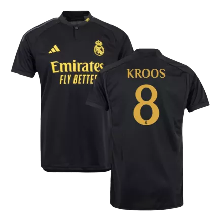 Men's KROOS #8 Real Madrid Third Away Soccer Jersey Shirt 2023/24 - Fan Version - Pro Jersey Shop
