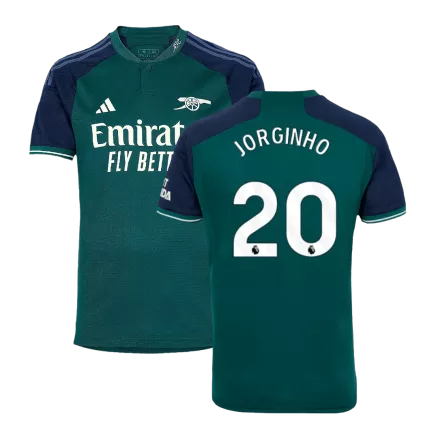 Men's JORGINHO #20 Arsenal Third Away Soccer Jersey Shirt 2023/24 - Fan Version - Pro Jersey Shop