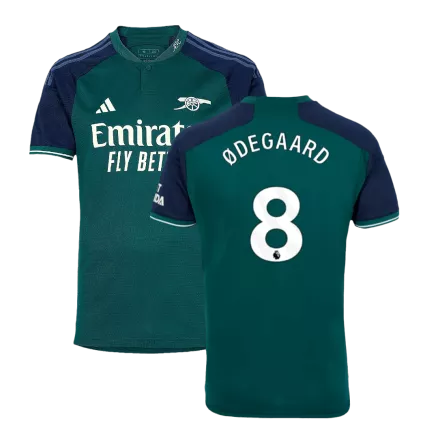 Men's ØDEGAARD #8 Arsenal Third Away Soccer Jersey Shirt 2023/24 - Fan Version - Pro Jersey Shop