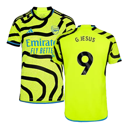 Men's G.JESUS #9 Arsenal Away Soccer Jersey Shirt 2023/24 - Fan Version - Pro Jersey Shop