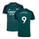 Men's G.JESUS #9 Arsenal Third Away Soccer Jersey Shirt 2023/24 - Fan Version - Pro Jersey Shop