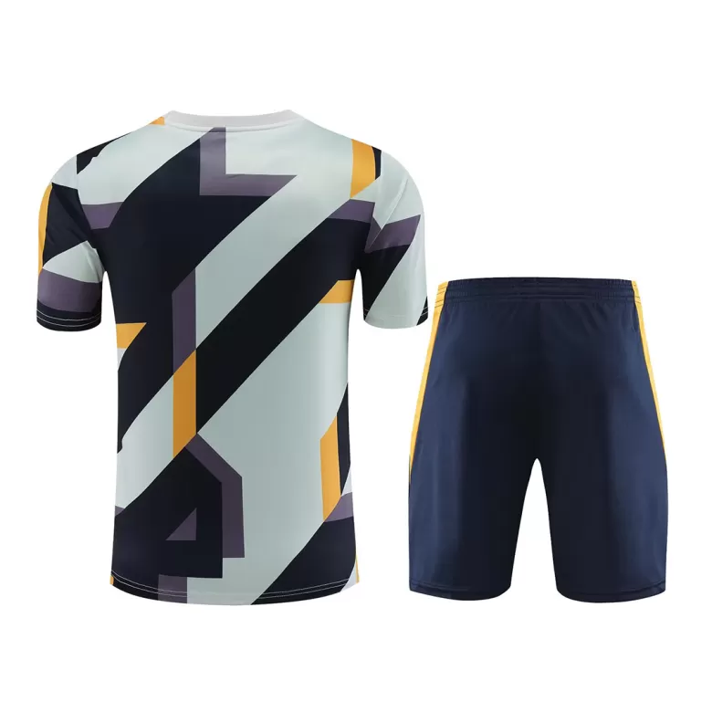 Men's Real Madrid Pre-Match Soccer Jersey Kit (Jersey+Shorts) 2023/24 - Pro Jersey Shop