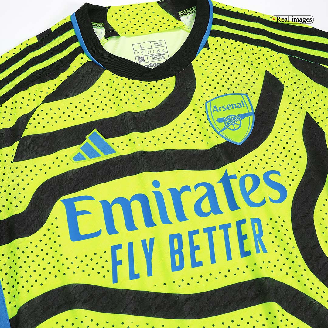 Adidas Arsenal Third Authentic Shirt 2022-23 with Vieira 21 Printing