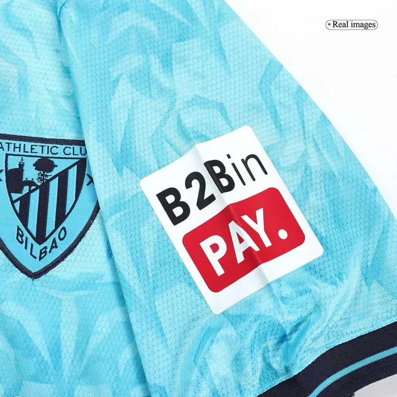 Men's Athletic Club de Bilbao Away Soccer Jersey Shirt 2023/24 - Fan Version - Pro Jersey Shop