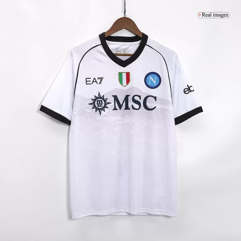 Men's H.LOZANO #11 Napoli Away Soccer Jersey Shirt 2023/24 - Fan Version - Pro Jersey Shop