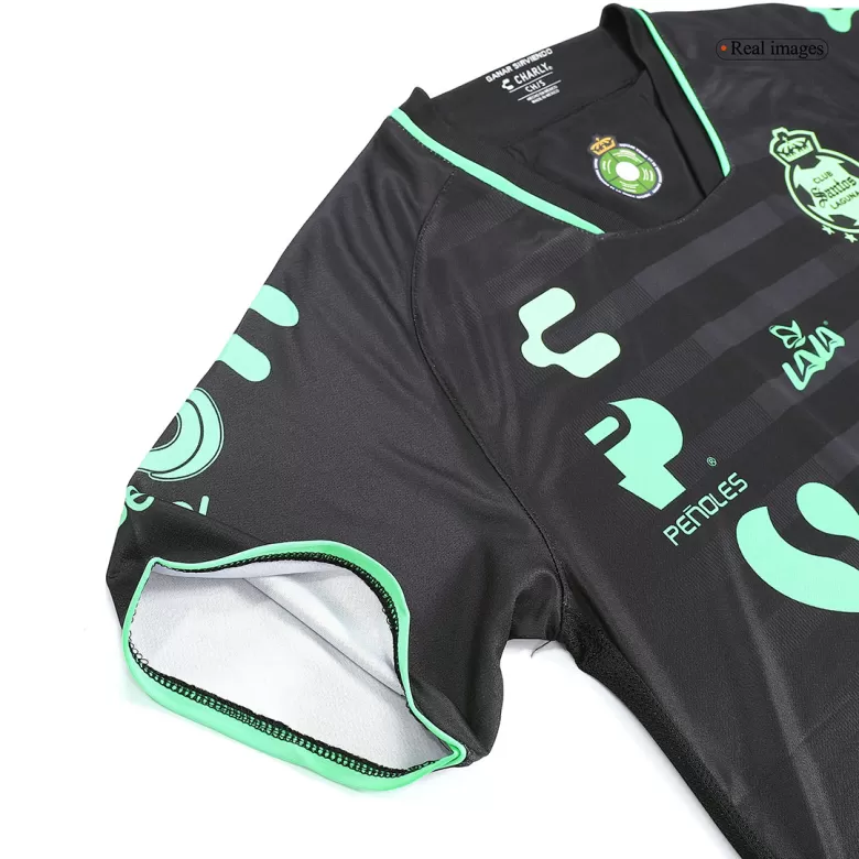 Men's Santos Laguna Away Soccer Jersey Shirt 2023/24 - Fan Version - Pro Jersey Shop