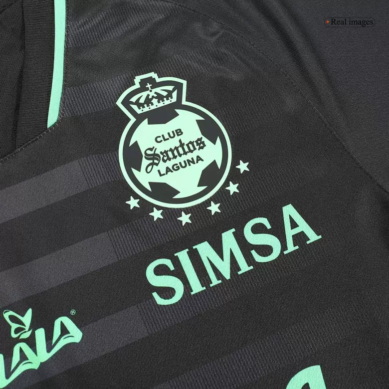 Men's Santos Laguna Away Soccer Jersey Shirt 2023/24 - Fan Version - Pro Jersey Shop
