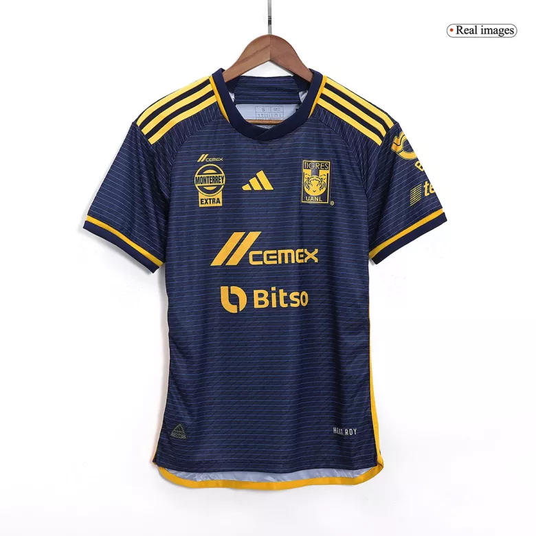 Men's Authentic Tigres UANL Away Soccer Jersey Shirt 2023/24 - Pro Jersey Shop