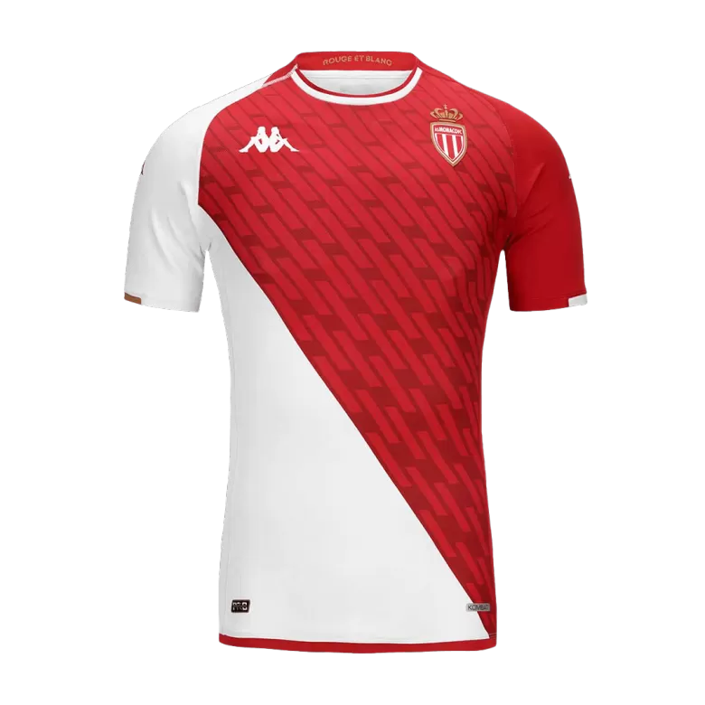 Men's AS Monaco FC Home Soccer Jersey Shirt 2023/24 - Fan Version - Pro Jersey Shop