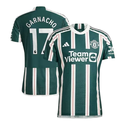 Men's Authentic GARNACHO #17 Manchester United Away Soccer Jersey Shirt 2023/24 - Pro Jersey Shop