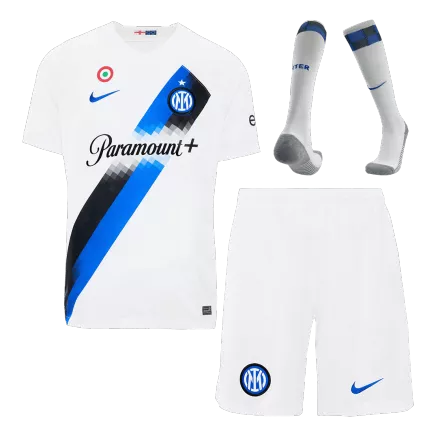 Men's Inter Milan Away Soccer Jersey Whole Kit (Jersey+Shorts+Socks) 2023/24 - Fan Version - Pro Jersey Shop