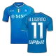 Men's Authentic H.LOZANO #11 Napoli Home Soccer Jersey Shirt 2023/24 - Pro Jersey Shop