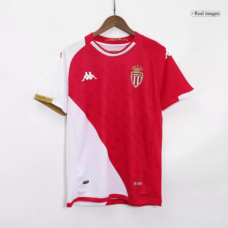Men's AS Monaco FC Home Soccer Jersey Shirt 2023/24 - Fan Version - Pro Jersey Shop